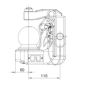 Preview: Rockinger K80 Kugelbock RO825A2340C