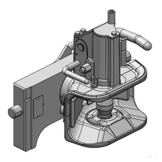 Automatisches Zugmaul Scharmüller mit 38mm Bolzen