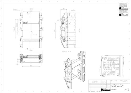 Preview: Anhängebock für John Deere HS 6050-JD5