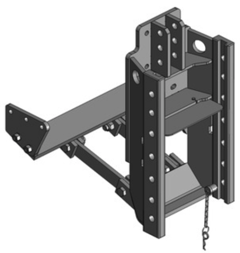 Scharmüller Anhängebock Mercedes Benz MB-Trac BR 441: 1000