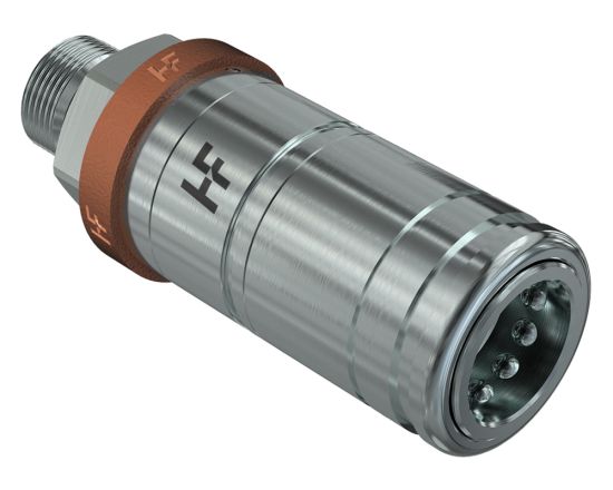 Steckkupplung Push Pull Schott zu Fendt kurze Versionen