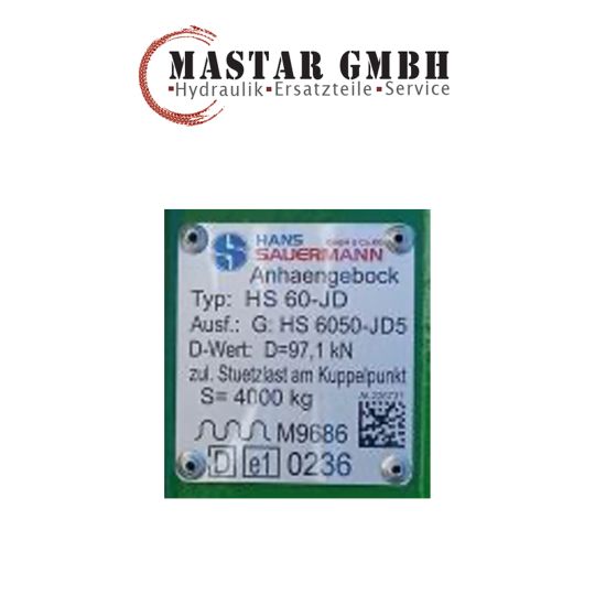 Preview: Anhängebock für John Deere HS 6050-JD5