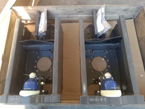 Anhängebock mit fixer K80 Kugel | Fendt 311 mm