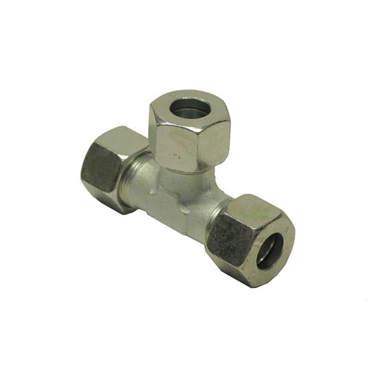 T-Verschraubungen mit verschiedenen Rohrdurchmessern (6-42mm)