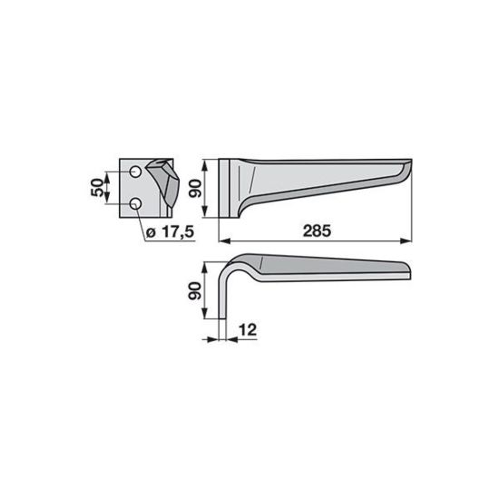 Kreiseleggezinke für Maschio etc. (links)