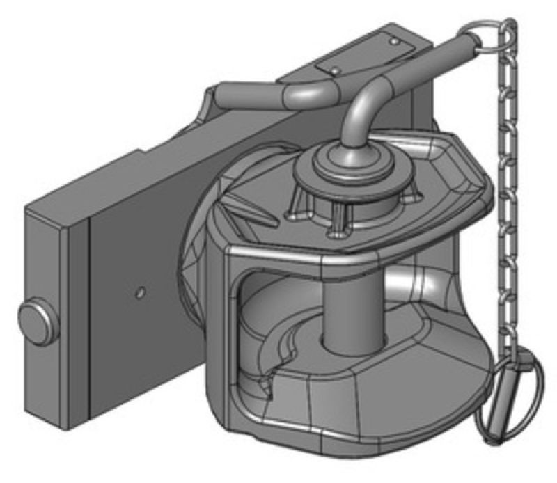 Mechanisches Scharmüller Zugmaul mit 31mm Bolzen(03.2255.01-A02)