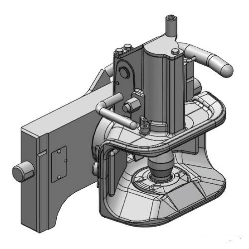 Automatisches Zugmaul Scharmüller mit 38mm Bolzen