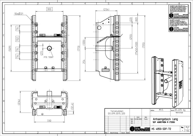 Sauermann HS  4850-SDF-72(D0.019.0015.320)