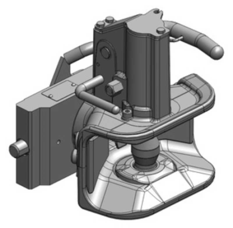 Automatisches Zugmaul (Orlandi Schlitten) mit 38mm Bolzen