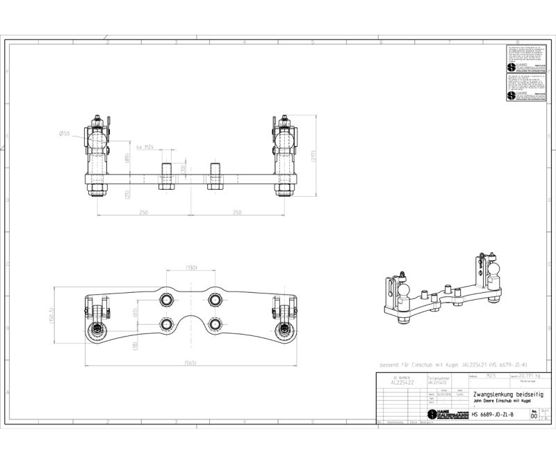 ZW beidseitig HS6689-JD-ZL-B