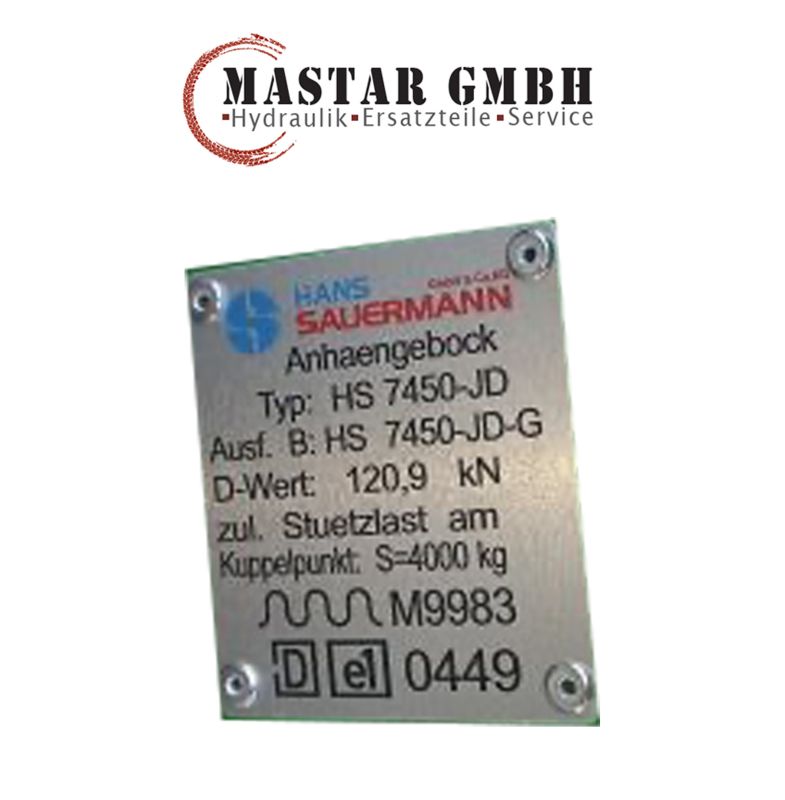 Sauermann Anhängebock für 7 R lang