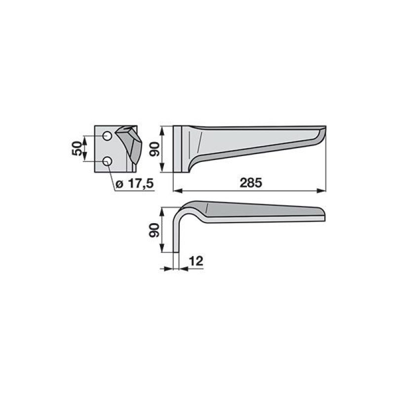 Kreiseleggezinke für Maschio etc. (links)
