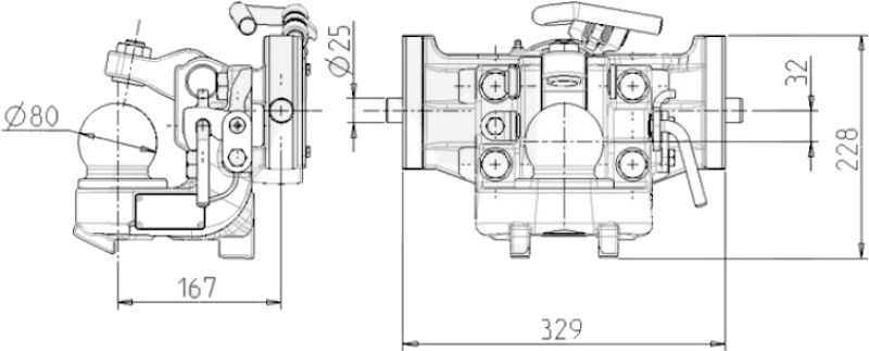 Sauermann HV Kugel HS 1251-K (John Deere)