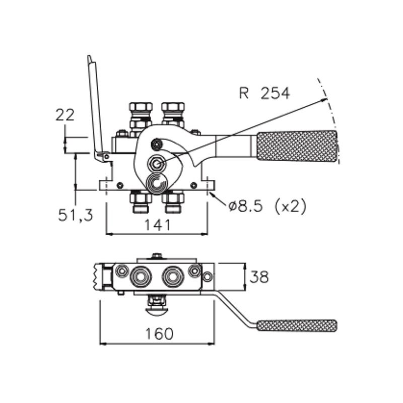 Multikuppler 2 PB 06 SET