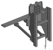 Scharmüller Anhängebock MB-​Trac BR442, BR443 bis 1800 Intercooler
