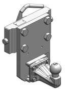 Scharmüller K 50 Kugelkupplung 255 mm
