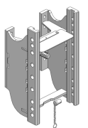 Scharmüller Anhängebock für Fiat Serie DT80, DT90, DT 1000/1300