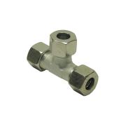 T-Verschraubungen mit verschiedenen Rohrdurchmessern (6-42mm)