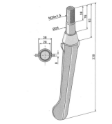 Kreiseleggezinke für Lely-Modelle