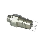 Stecker AG mit Aussengewinde M14 x 1,5 für 8L